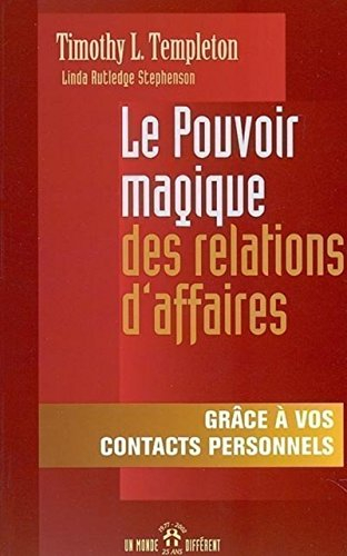 Le pouvoir magique des relations d'affaires : grâce à vos contacts personnels