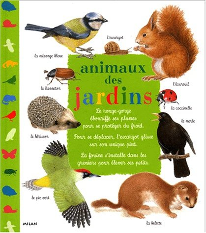 Animaux des jardins