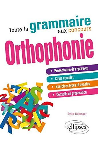 Toute la grammaire au concours d'orthophonie