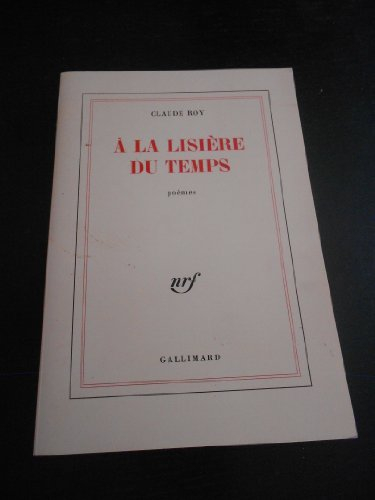 A la lisière du temps