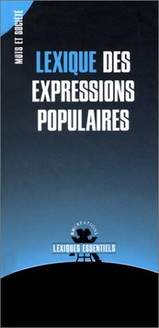 Lexique des expressions populaires