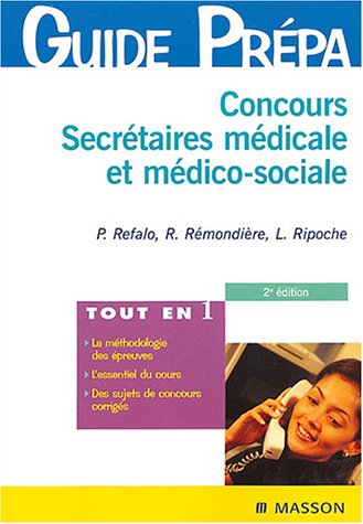 Concours secrétaires médicale et médico-sociale