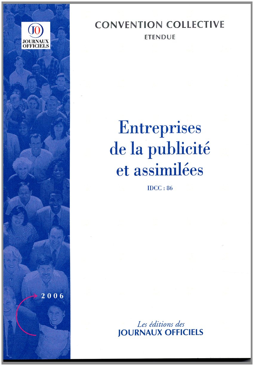 Entreprises de la publicité et assimilées : convention collective étendue, IDCC 86