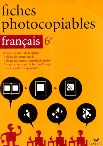 Français 6e : fichies photocopiables