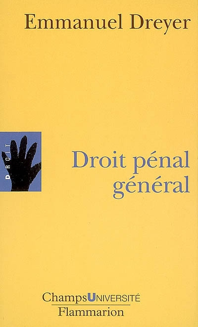 Droit pénal général