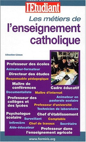 Les métiers de l'enseignement catholique