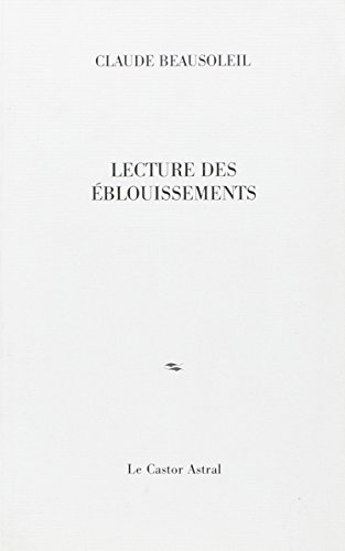 Lecture des éblouissements