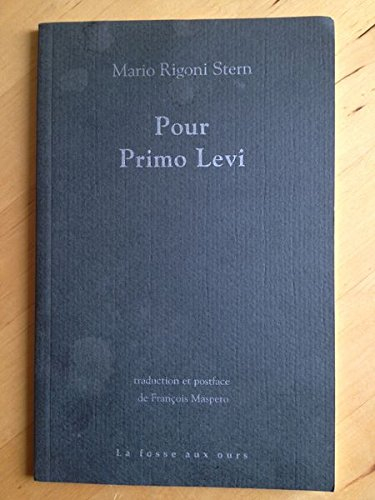 pour primo levi