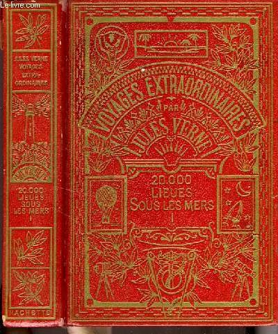 20 000 lieues sous les mers - tome 1 - collection voyages extraordinaires.