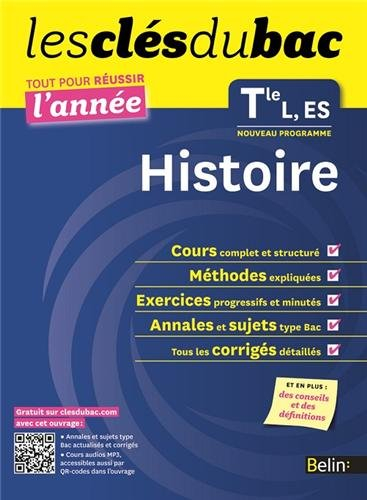 Histoire terminale L, ES : nouveau programme
