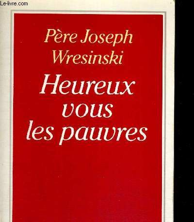 Heureux vous les pauvres !