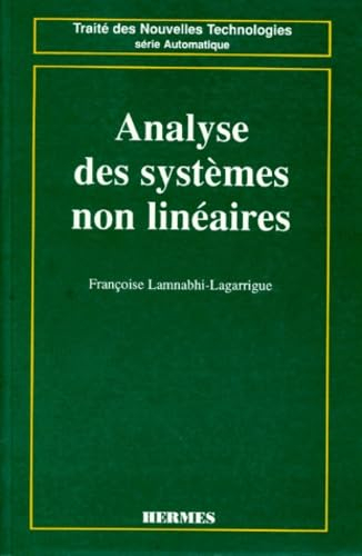 Analyse des systèmes non linéaires