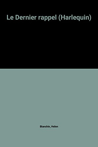 le dernier rappel (harlequin)