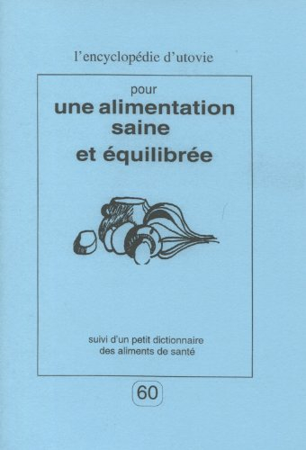 Pour une alimentation saine et équilibrée