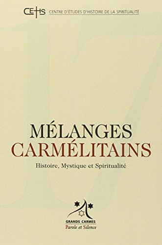 Mélanges carmélitains, n° 17