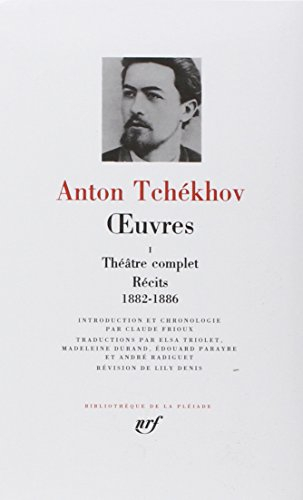tchékhov : oeuvres, tome 1