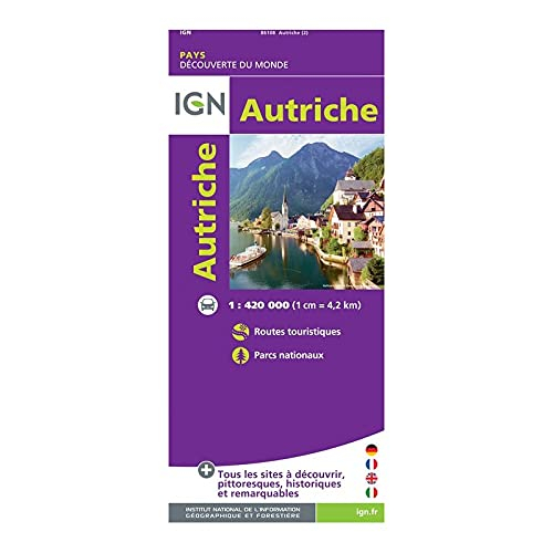 86108 AUTRICHE 1/400.000