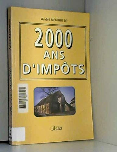 2000 ans d'impôts