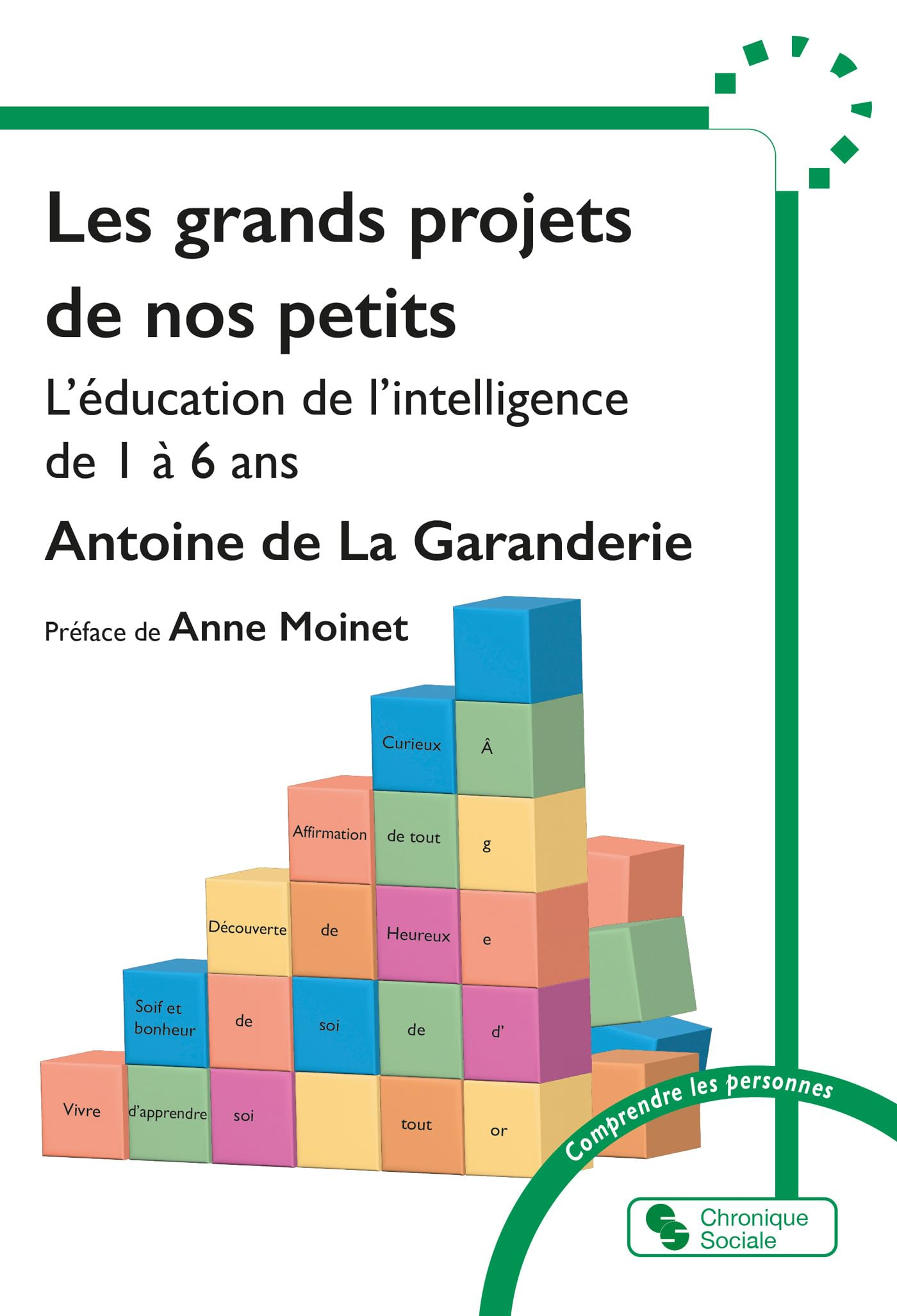 Les grands projets de nos petits : l'éducation de l'intelligence de 1 à 6 ans