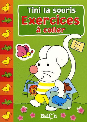 Exercices à coller : 2-4 ans