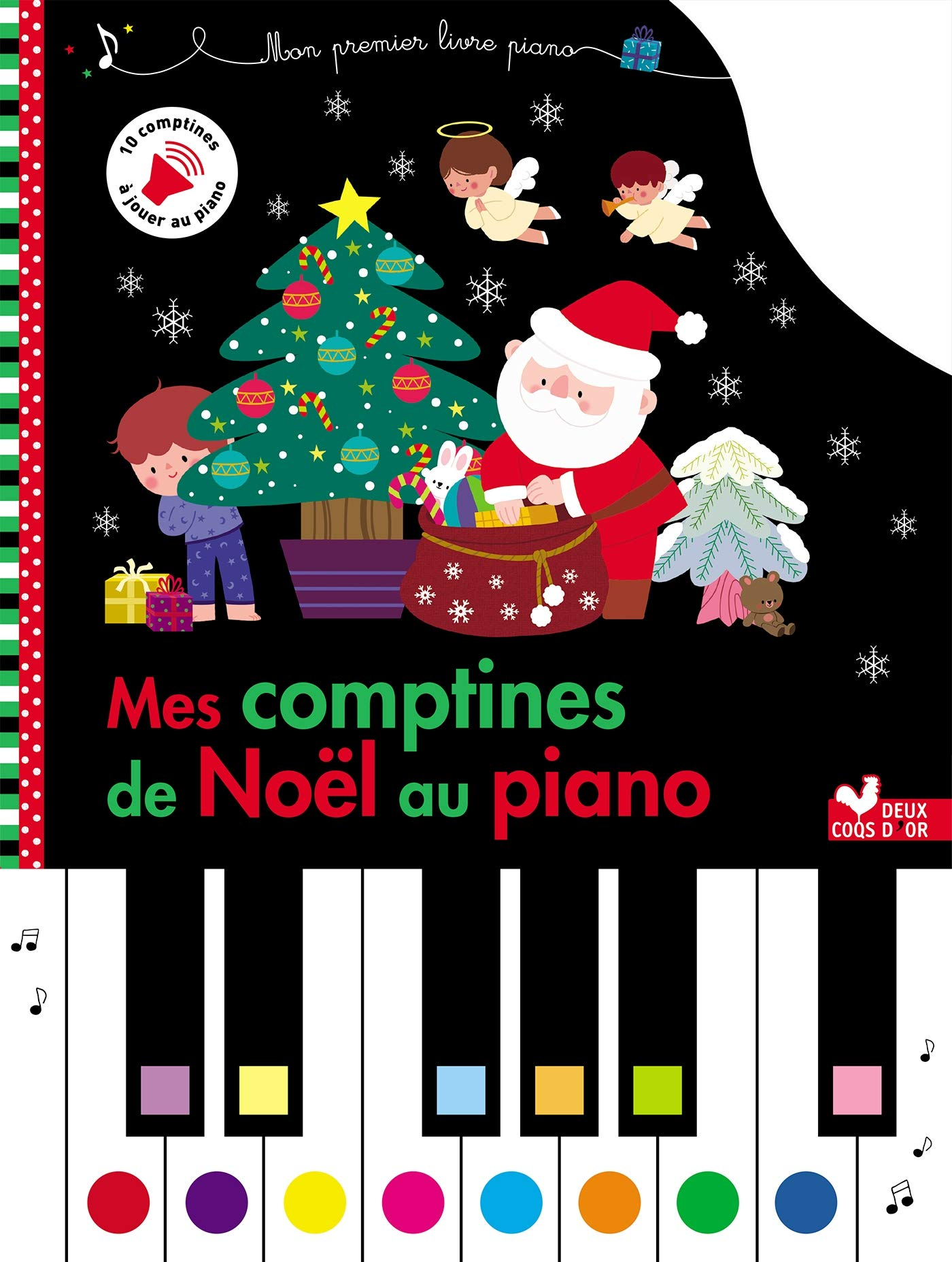 Mes comptines de Noël au piano : 10 comptines à jouer au piano