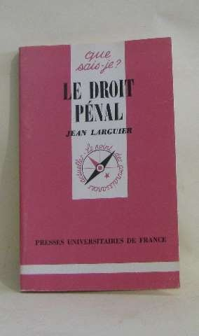 le droit pénal