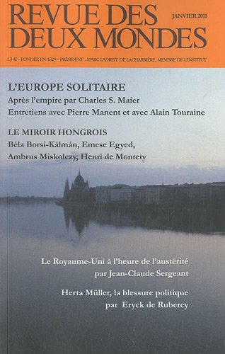 Revue des deux mondes, n° 1 (2011)