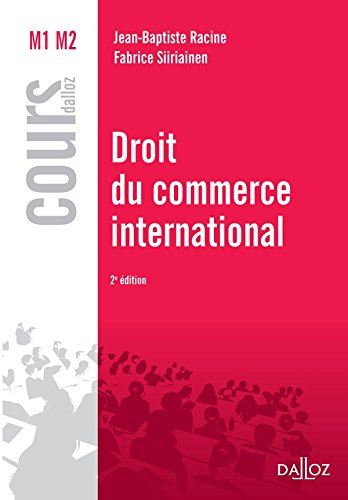 Droit du commerce international