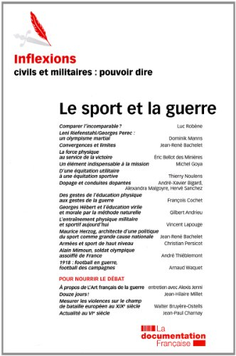 Inflexions, n° 19. Le sport et la guerre