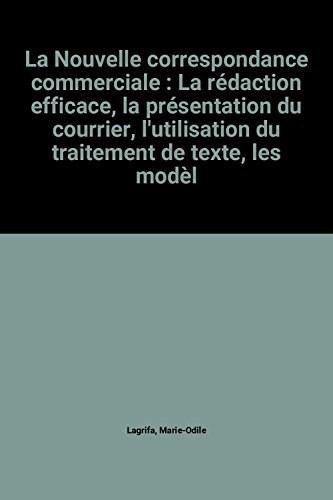 La Nouvelle correspondance commerciale