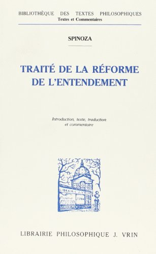 Traité de la réforme de l'entendement