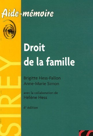 Droit de la famille