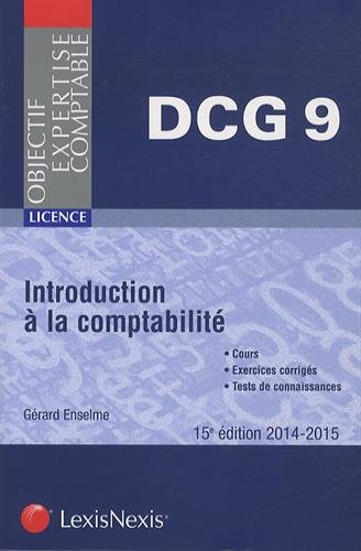 Introduction à la comptabilité, DCG 9