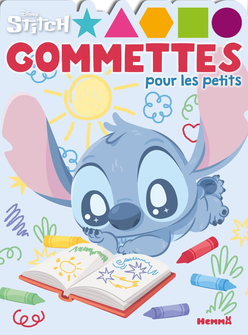 Disney Stitch : Gommettes pour les petits (Stitch Kawai)