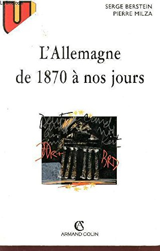 l'allemagne, de 1870 à nos jours