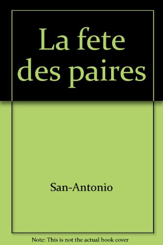 la fête des paires