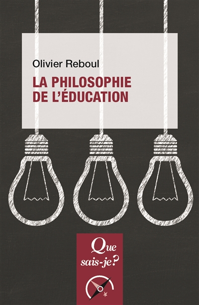 La philosophie de l'éducation