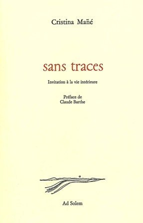 Sans traces : initiation à la vie intérieure