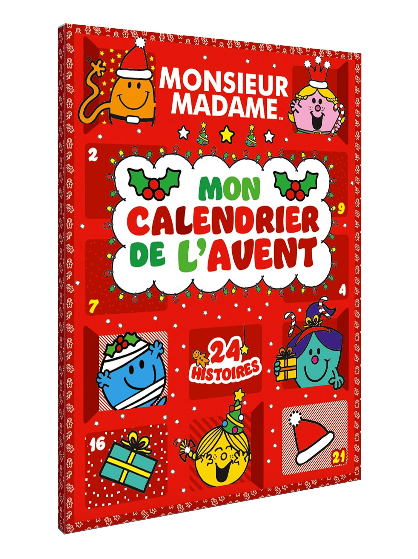 Monsieur Madame : mon calendrier de l'Avent : 24 histoires