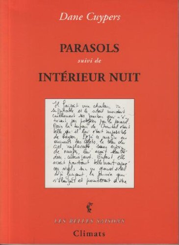 Parasols. Intérieur nuit