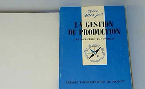 La gestion de production