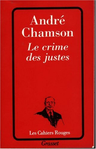 Le crime des justes