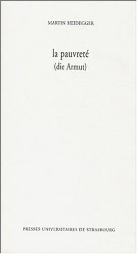 La pauvreté. Die armut
