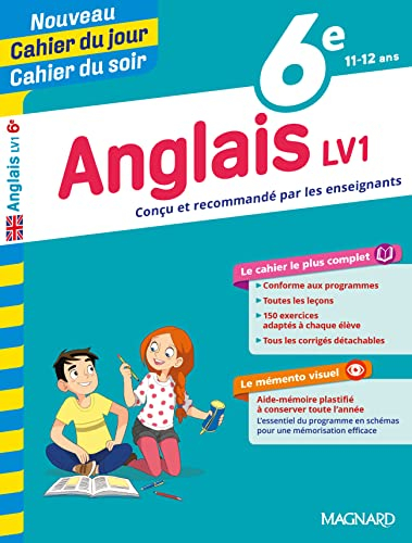 Anglais LV1 6e, 11-12 ans
