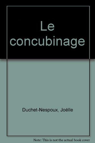 Le concubinage