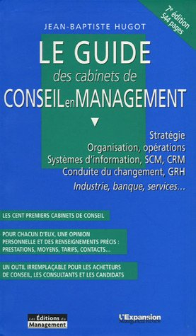 le guide des cabinets de conseil en management