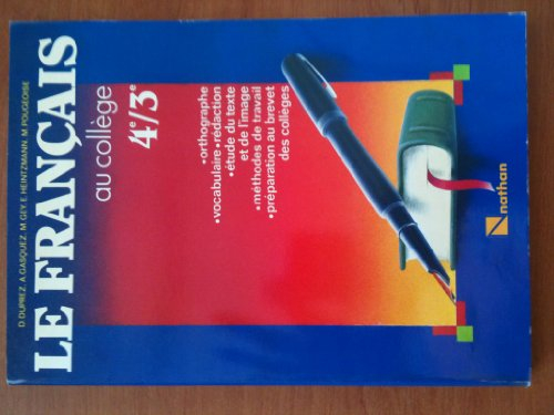le français au collège : préparation au brevet des collèges