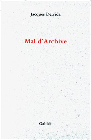 Mal d'archive : une impression freudienne