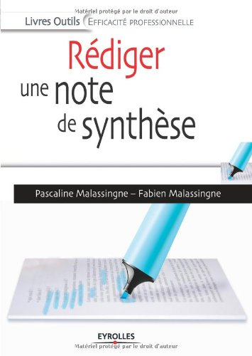 Rédiger une note de synthèse