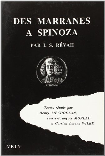 Des Marranes à Spinoza